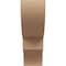 Ekena Millwork 2in. W x 6in. H x 12in. L Ridgewood Woodgrain TimberThane Rafter Tail, Primed Tan RFTUR02X06X12RIDRCPR - alternate 2